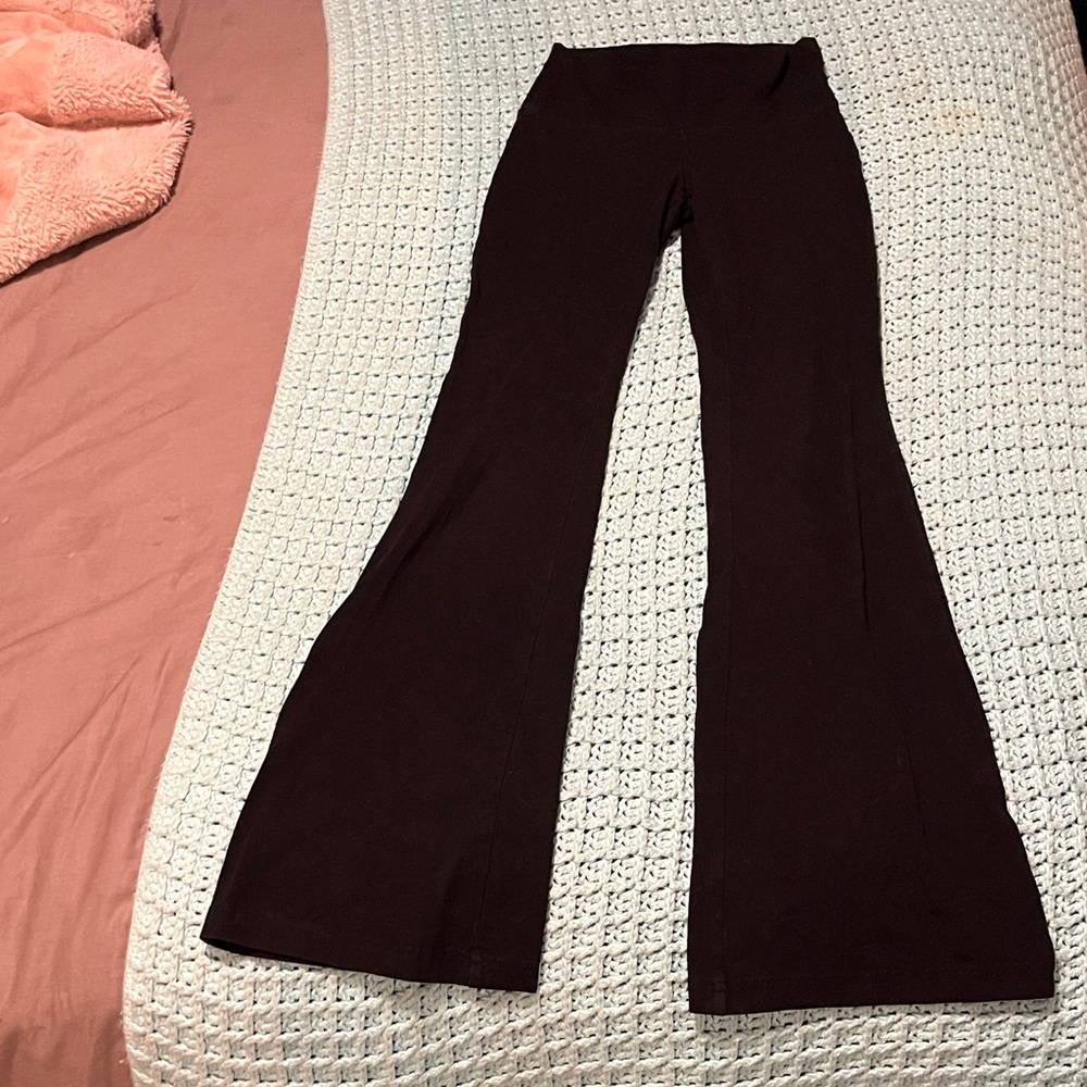 TNA Women's Black Flare Pants